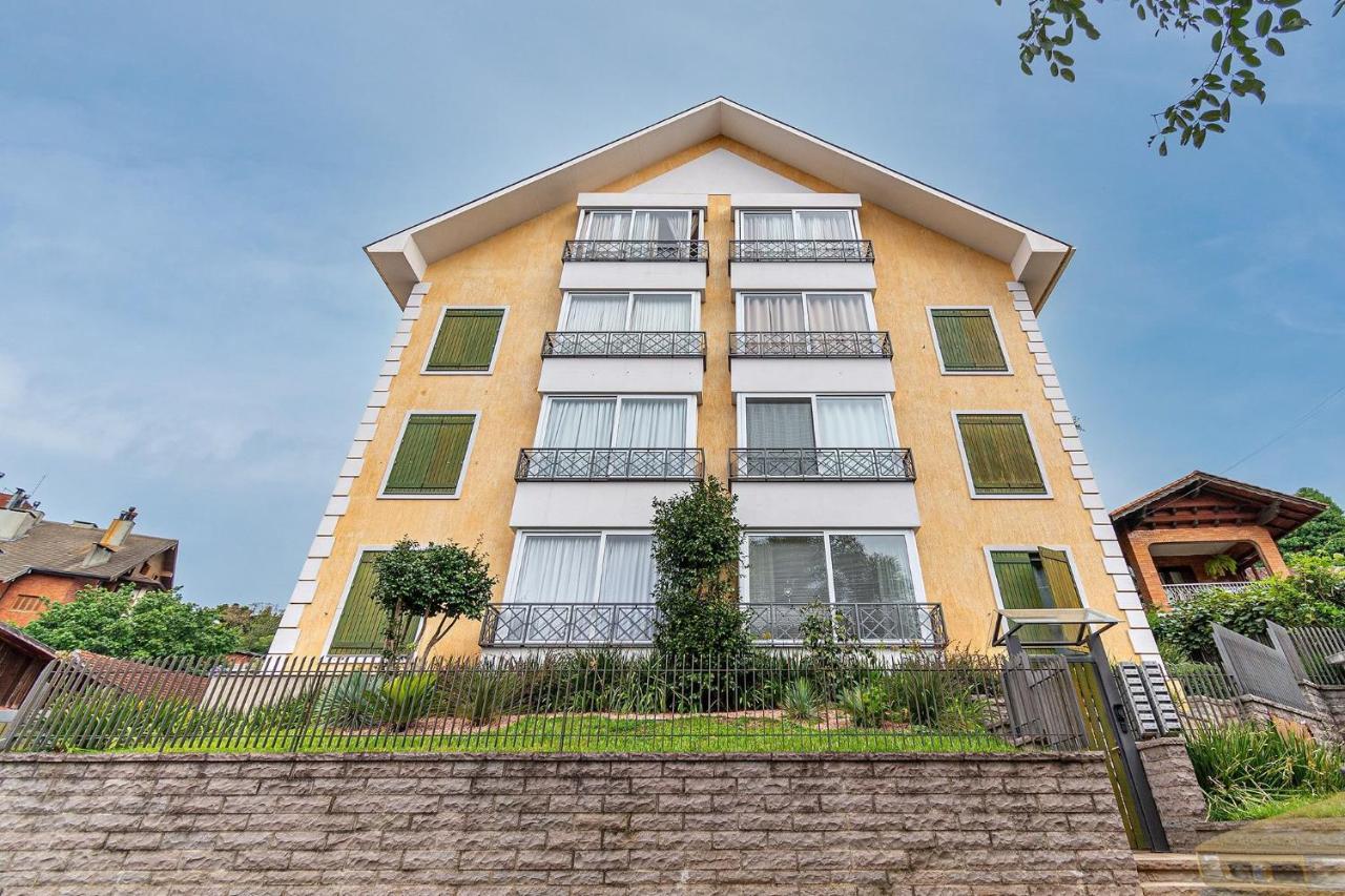 Rosa Edificio Giovani Pizetta Apartment Gramado Ngoại thất bức ảnh
