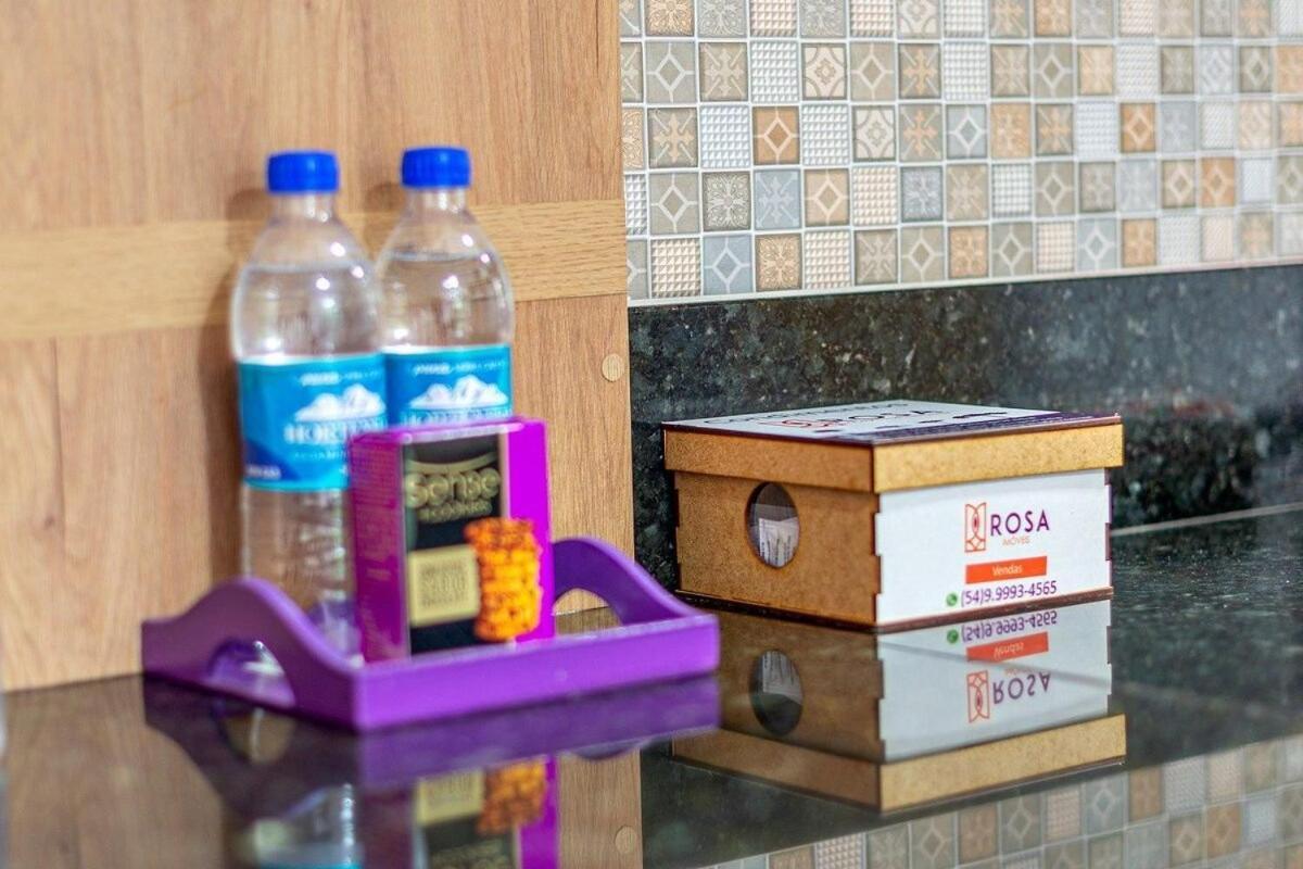 Rosa Edificio Giovani Pizetta Apartment Gramado Ngoại thất bức ảnh