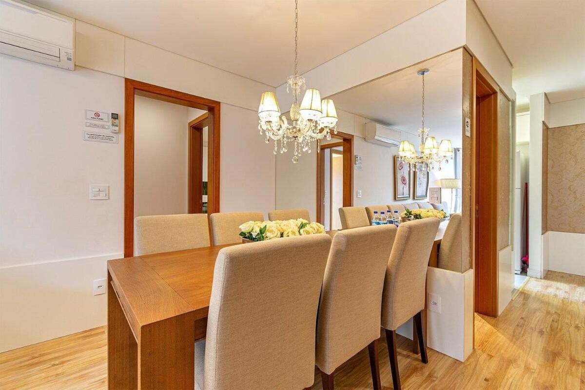 Rosa Edificio Giovani Pizetta Apartment Gramado Ngoại thất bức ảnh