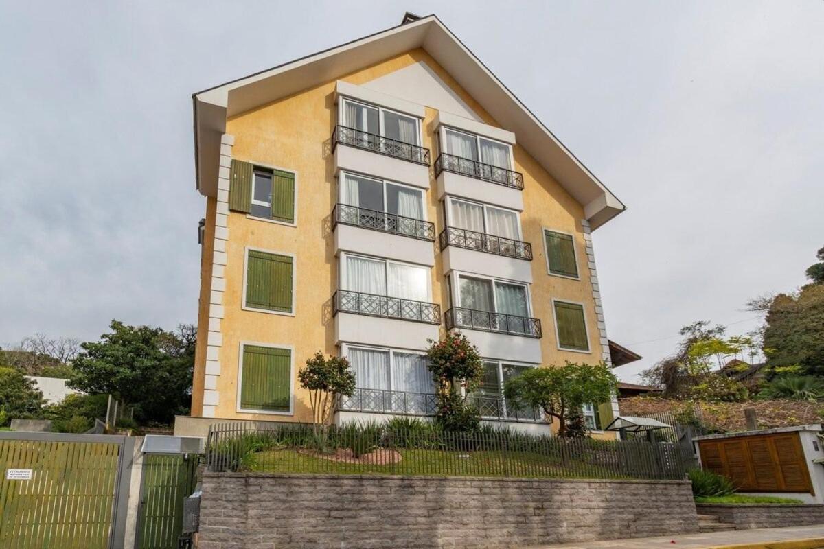 Rosa Edificio Giovani Pizetta Apartment Gramado Ngoại thất bức ảnh